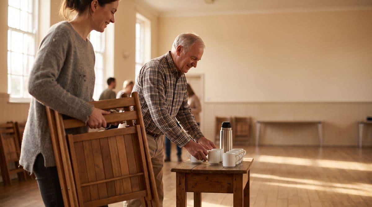 Comment remercier les bénévoles d'une église